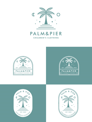 Diseño de Logo por Daisy Graphics para Palm & Pier | Diseño: #29435290