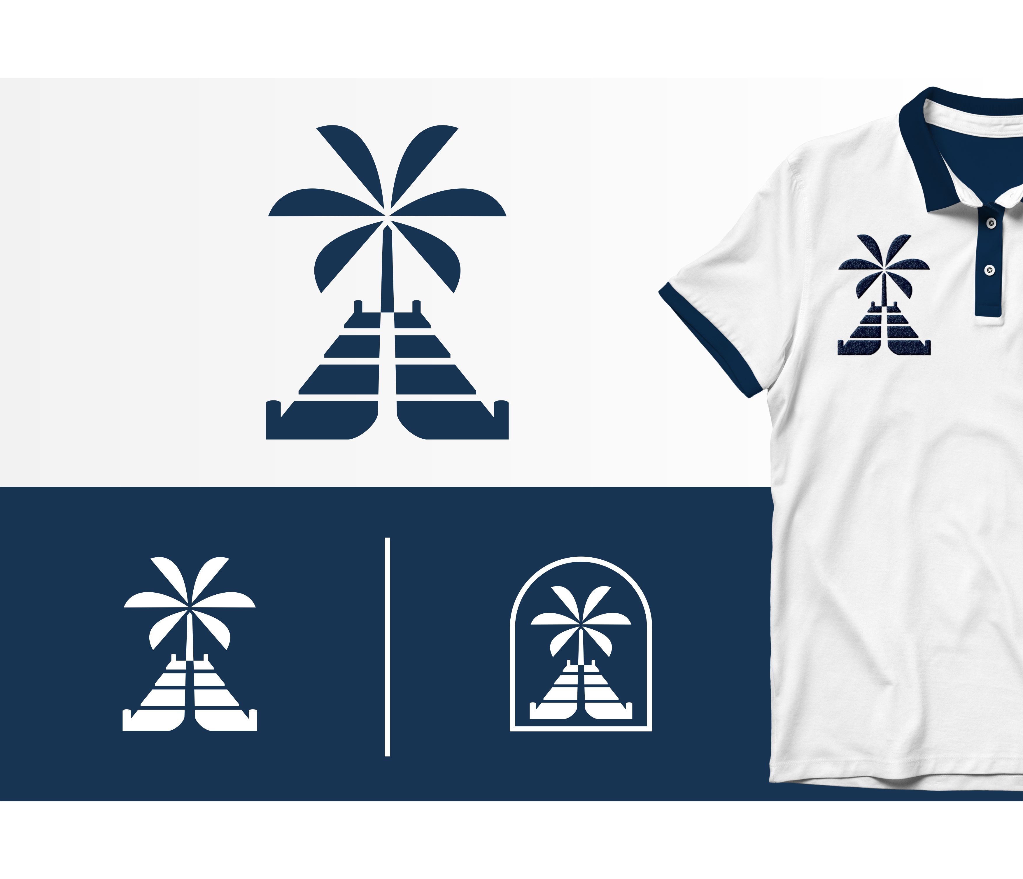 Diseño de Logo por ammar_ed para Palm & Pier | Diseño #29420082