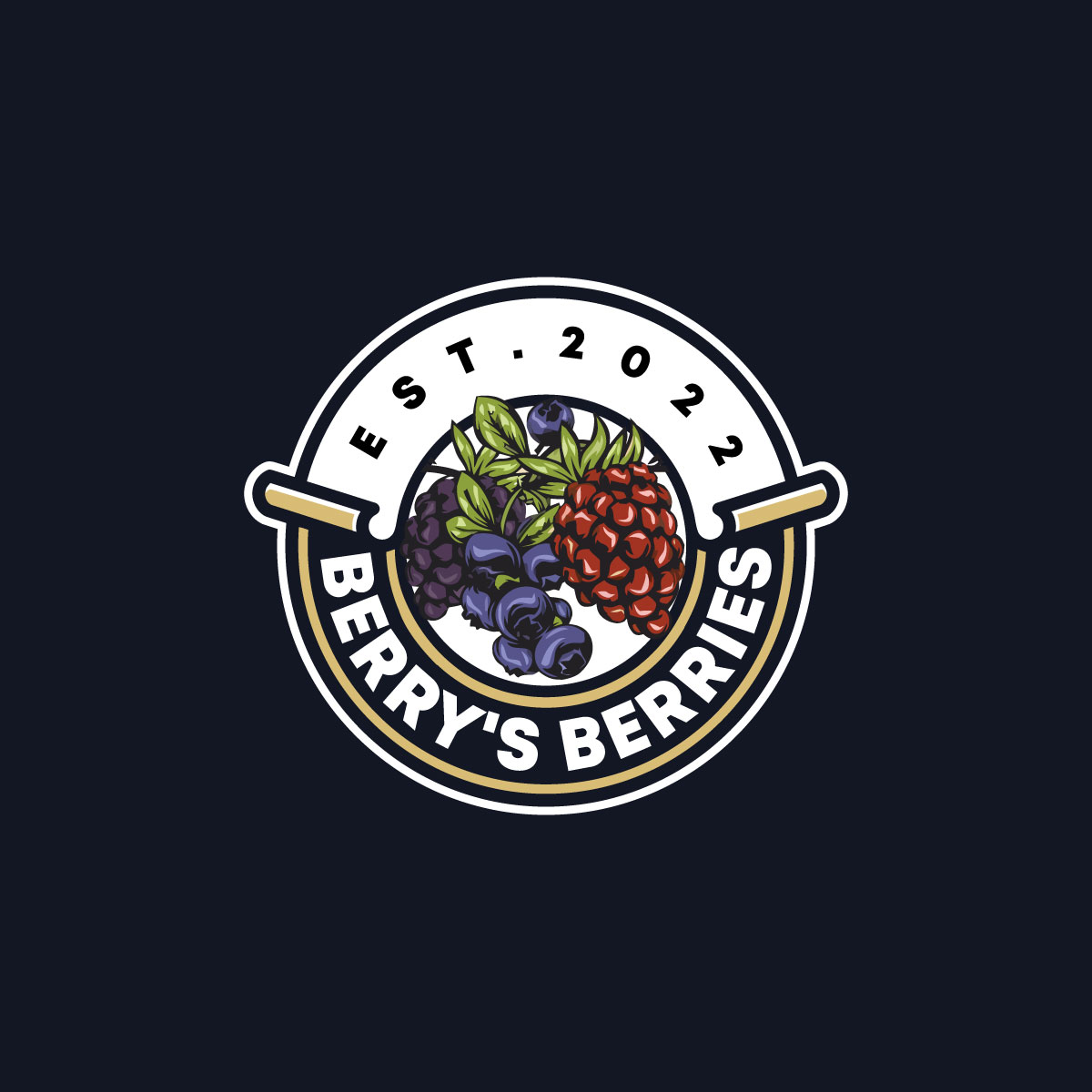 Logo Design by Rosalie... for LaHave River Berry Farm | Design #29435029