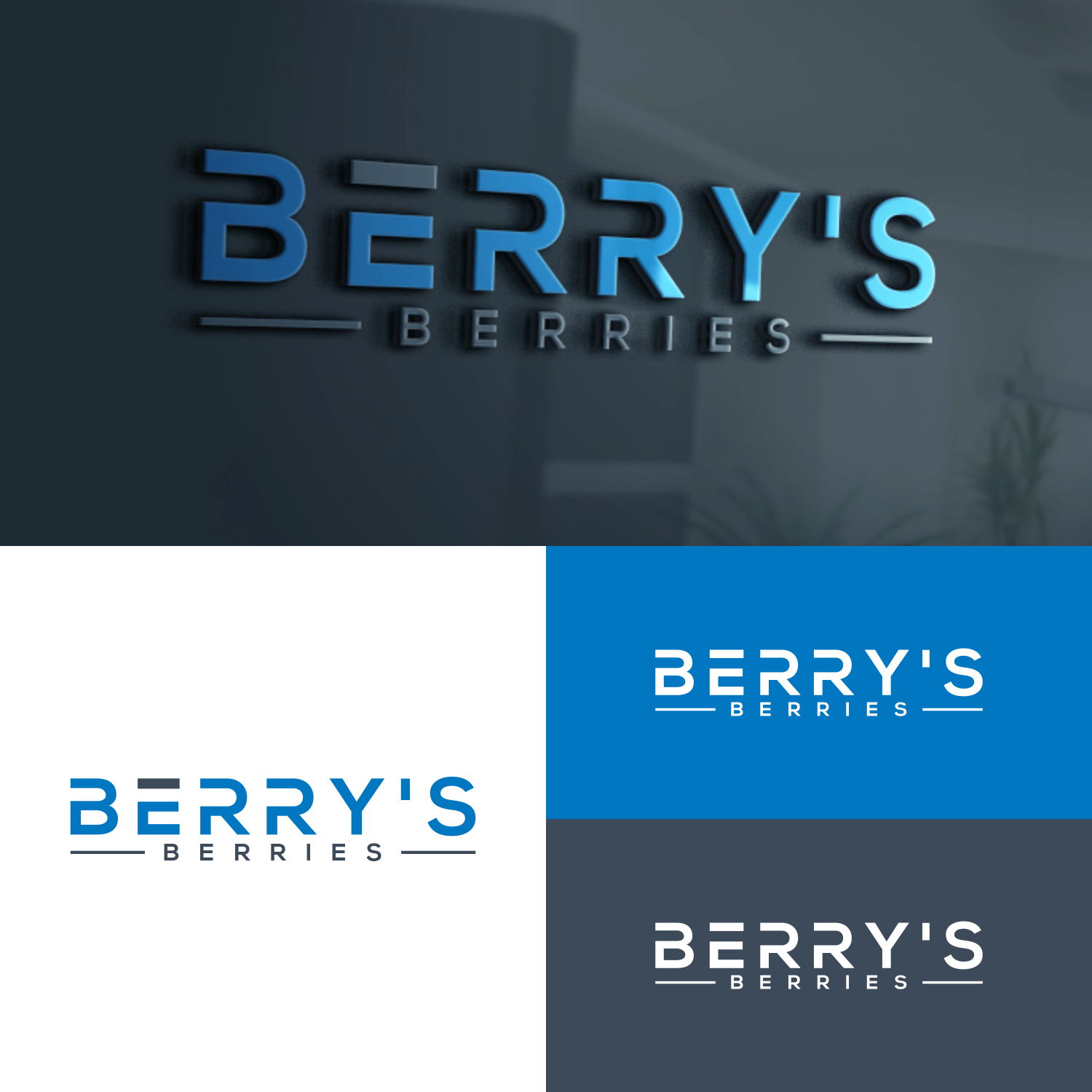 Logo-Design von okta5 für LaHave River Berry Farm | Design #29420159