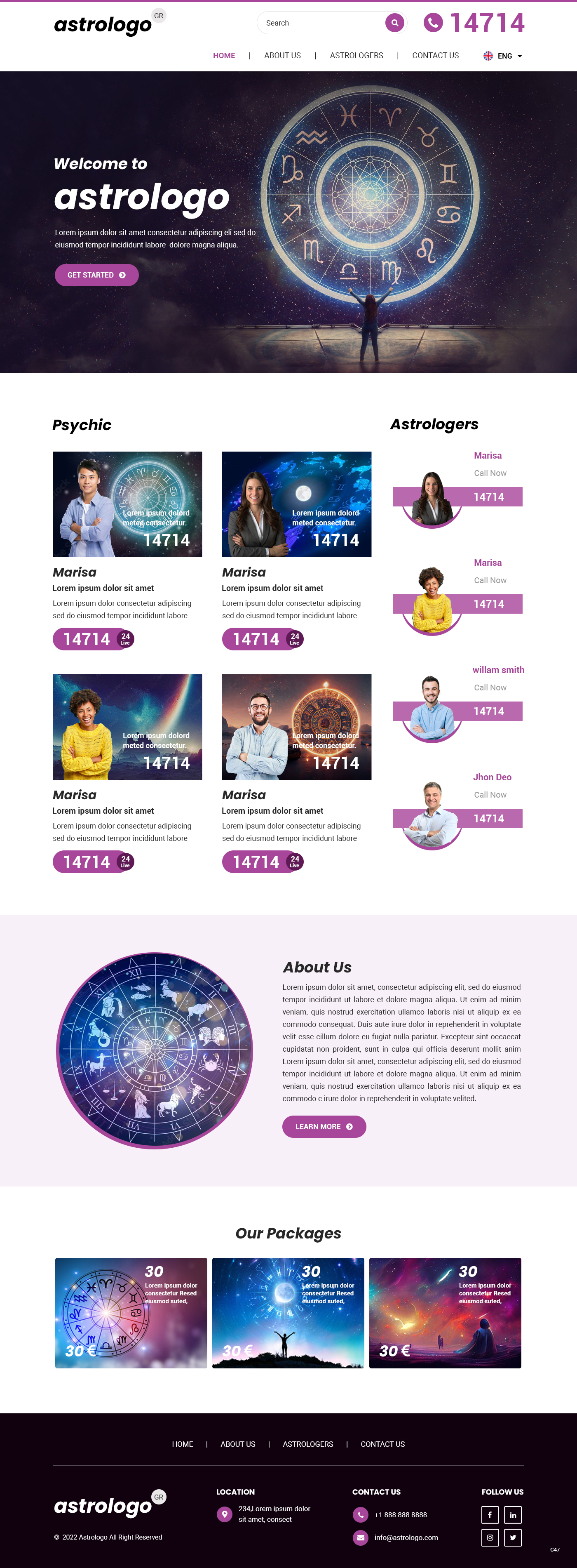 Web Design by pb for VIP TELEMEDIA EL800997669 | Design #29430430