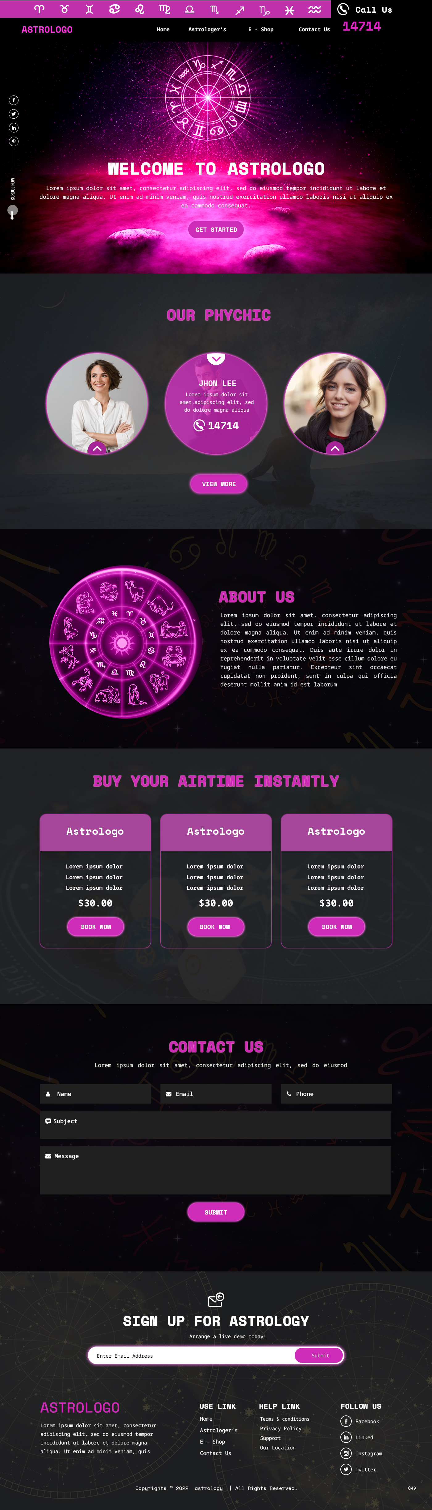 Web Design by pb for VIP TELEMEDIA EL800997669 | Design #29435937