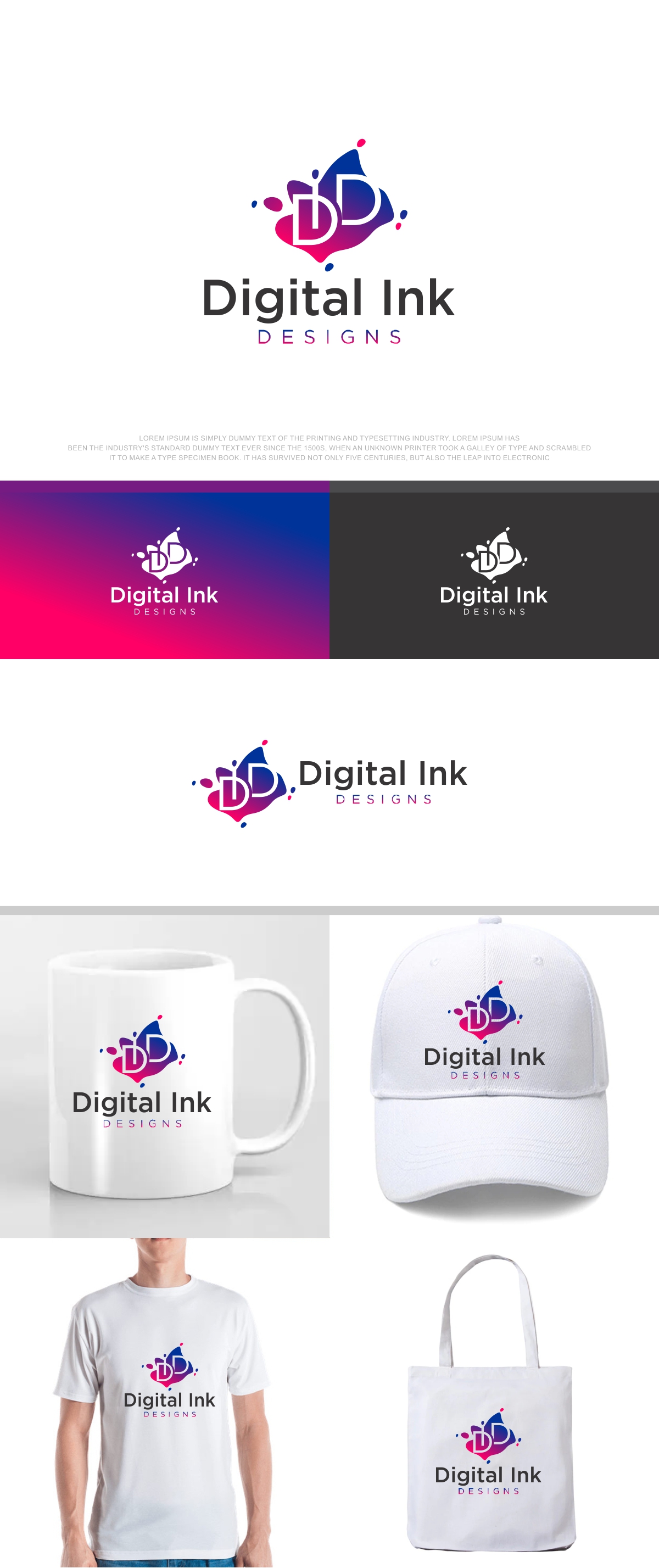 Logo Design by fly  design for Digital Ink Designs | Design #29422879