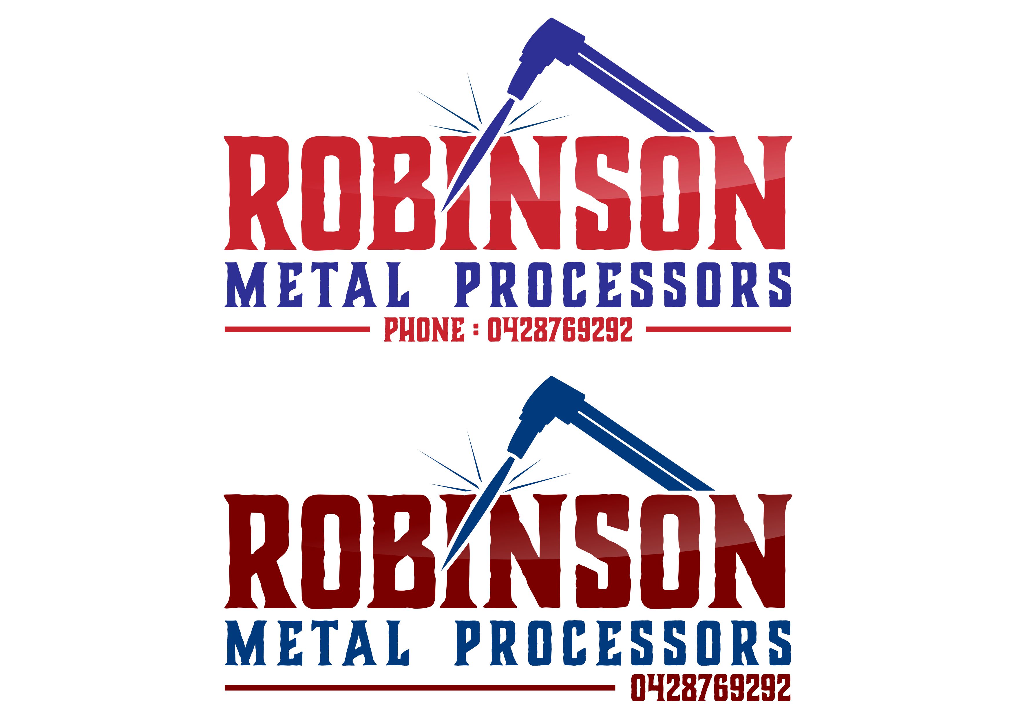 Logo Design by alkaline for Robinson Metal Recyclers | Design #29469084