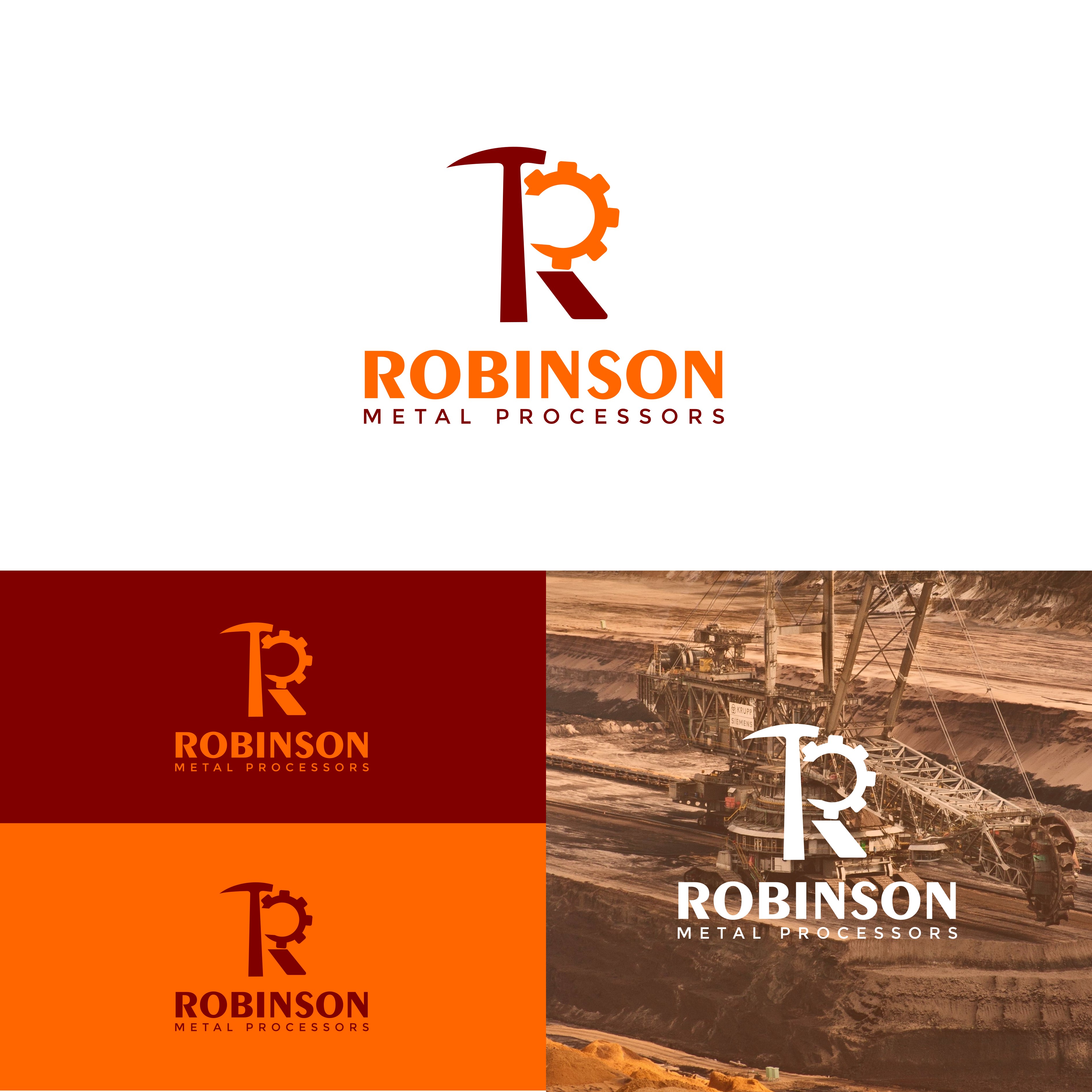 Logo Design by alitjuara for Robinson Metal Recyclers | Design #29452519