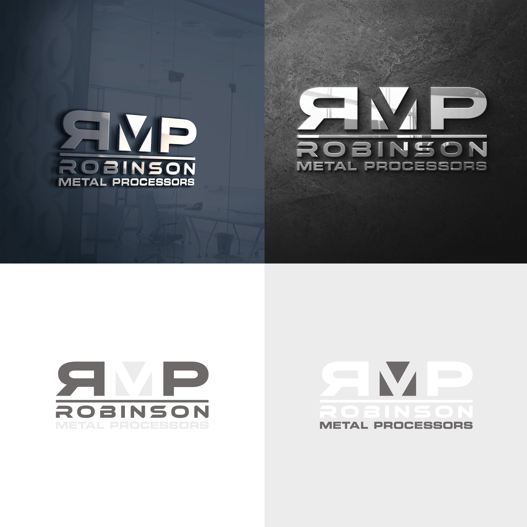 Logo Design by Zak deZign for Robinson Metal Recyclers | Design #29421268