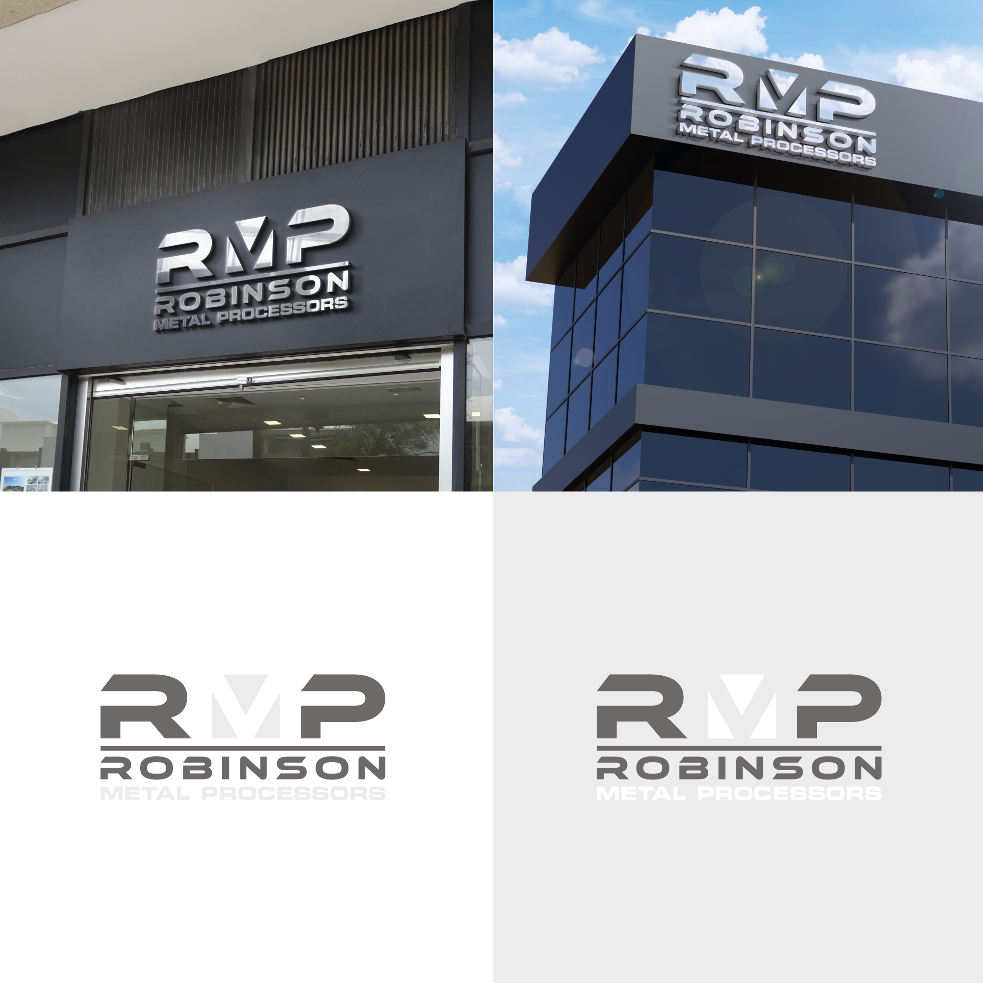 Logo Design by Zak deZign for Robinson Metal Recyclers | Design #29425082