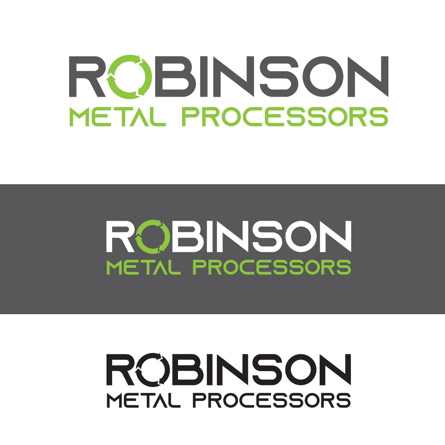 Logo Design by Fendr for Robinson Metal Recyclers | Design #29448936