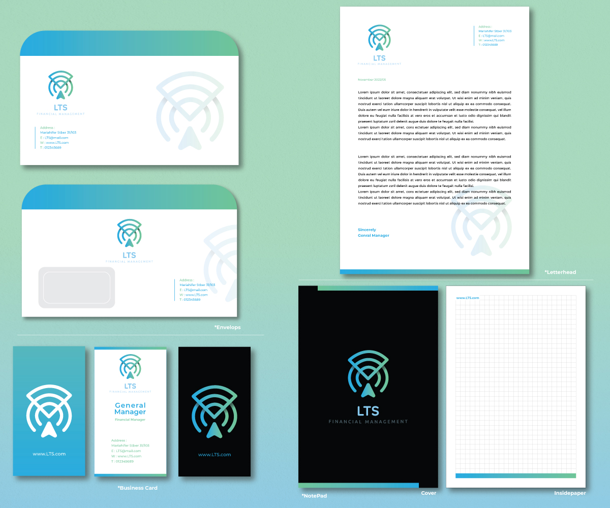 Stationery Design by NedalShaham for Sentinel Way | Design #29440274