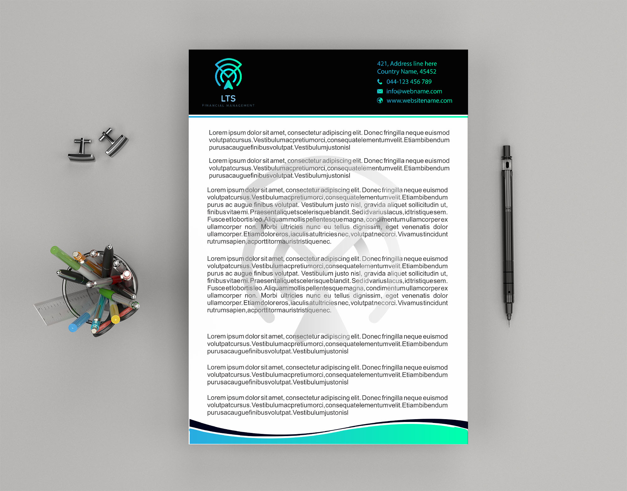 Stationery Design by jk_studio for Sentinel Way | Design #29430267