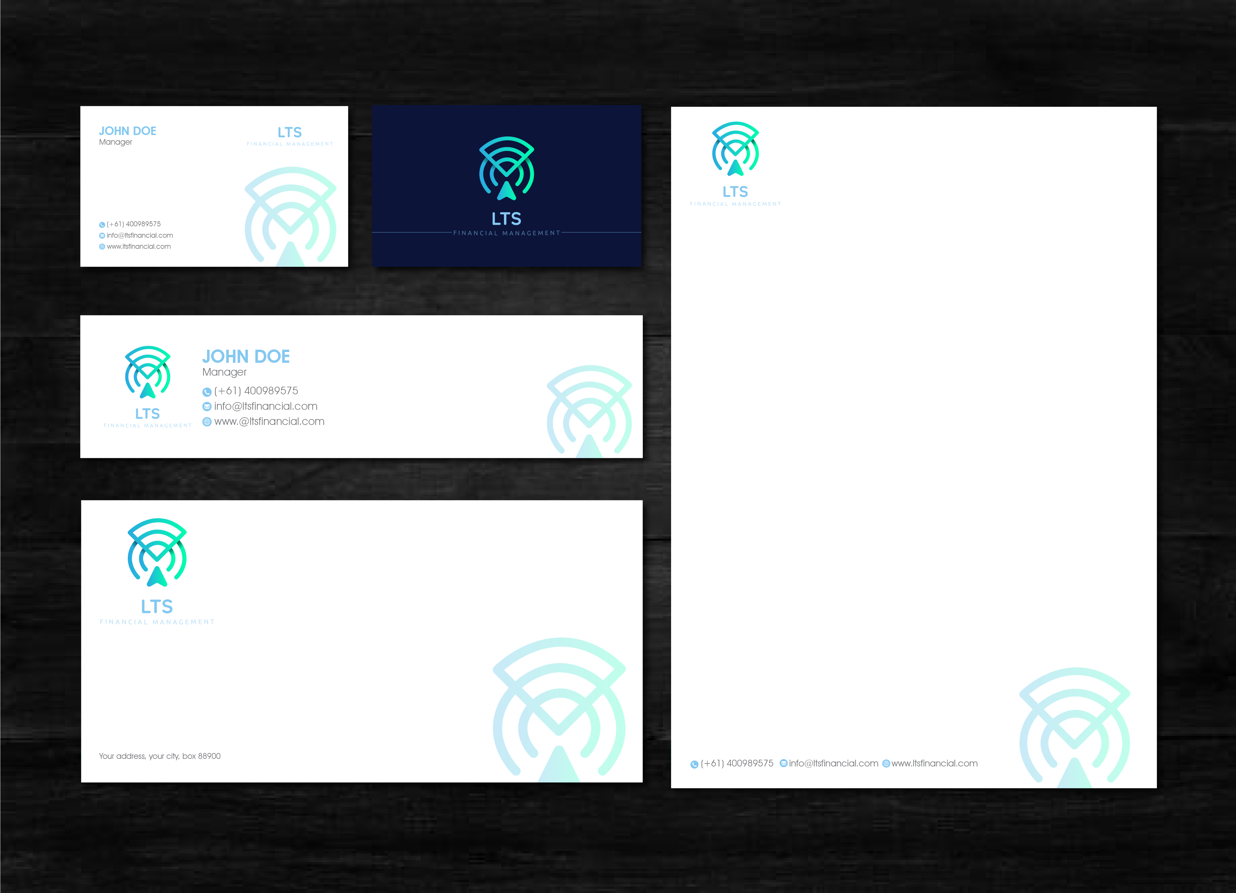 Stationery Design by artbitin for Sentinel Way | Design #29427660