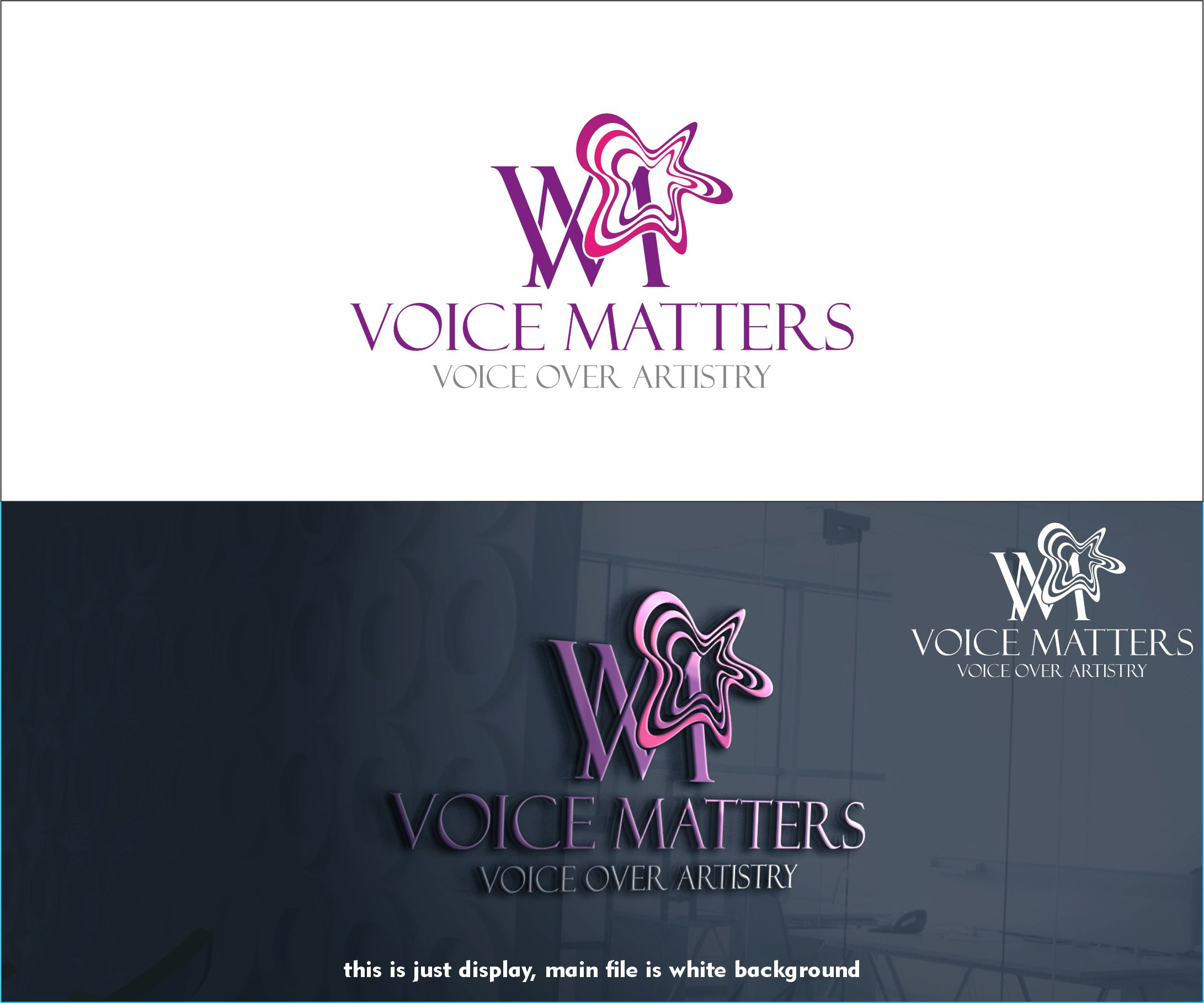 Logo Design by alkaline for Voice Matters | Design #29423753