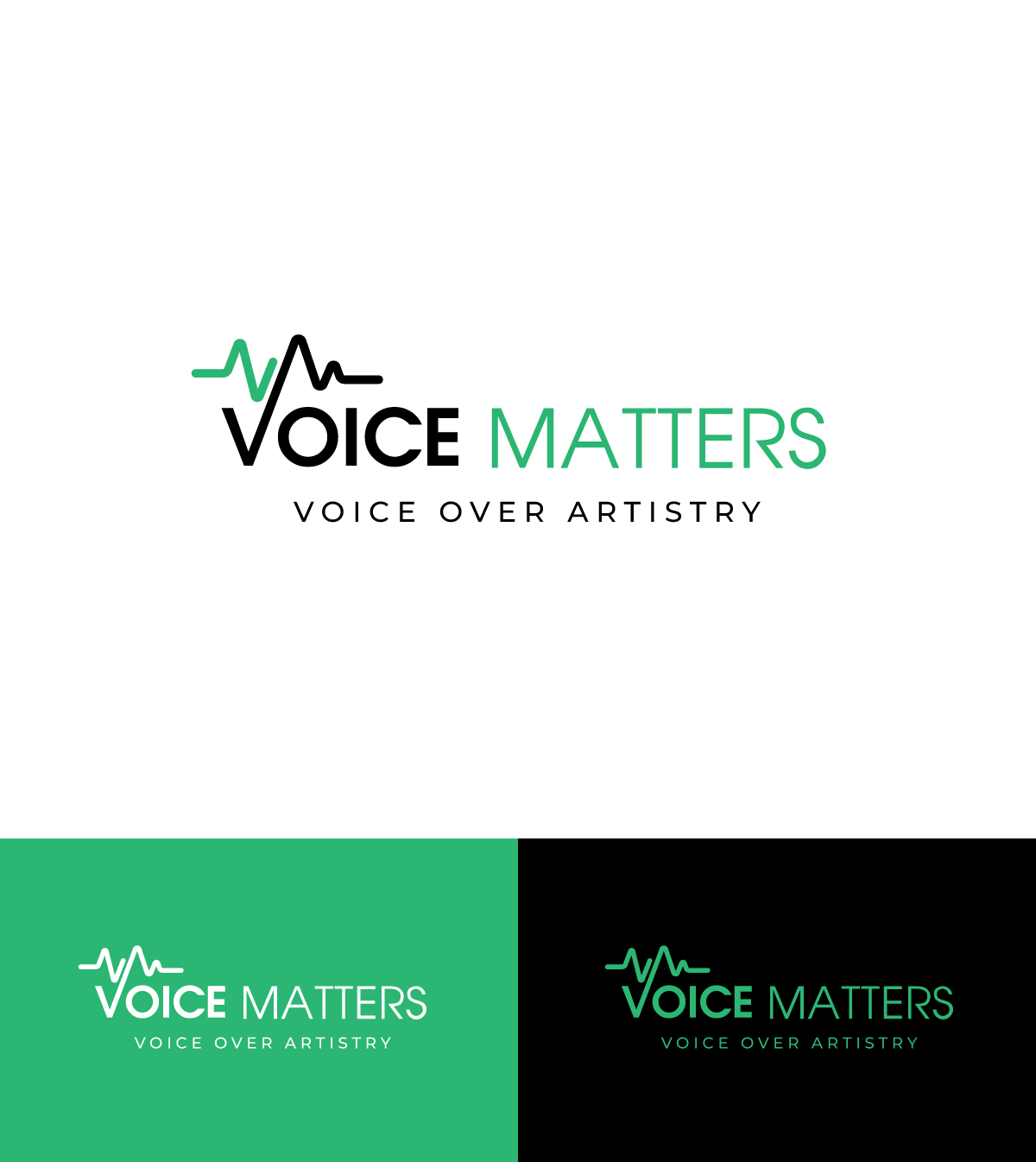 Logo Design by ecorokerz for Voice Matters | Design #29423762
