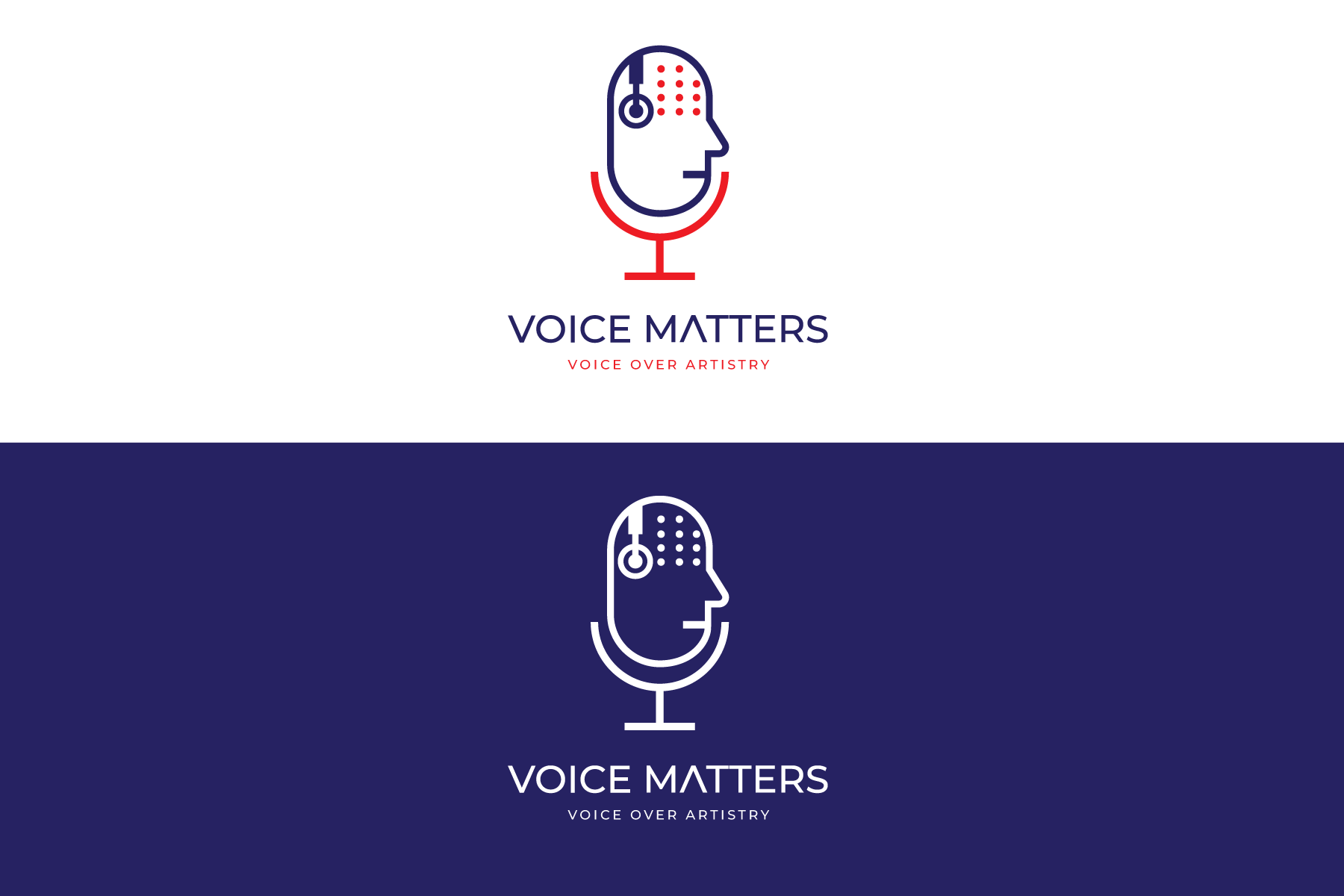 Logo Design by KREATIVE S - LOGO DESIGN for Voice Matters | Design #29426297