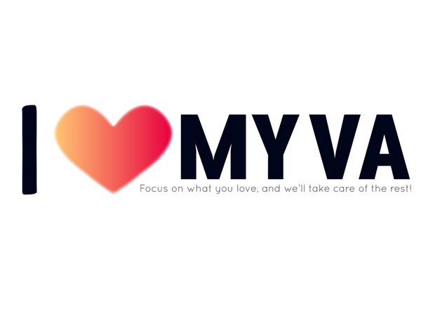 Logo Design by Wai Leong Leong for I Heart My VA | Design #66875