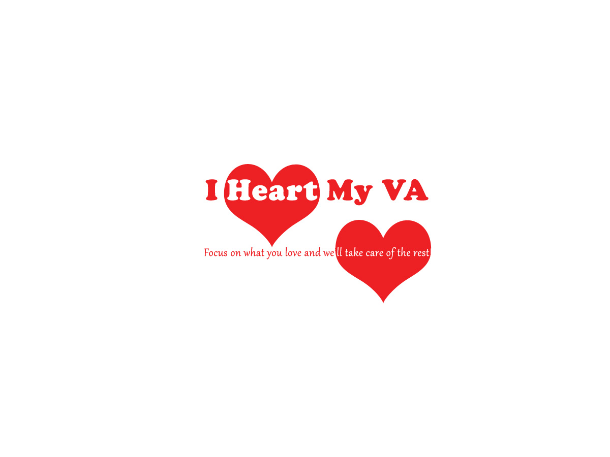 Logo Design by Oh no for I Heart My VA | Design #68992