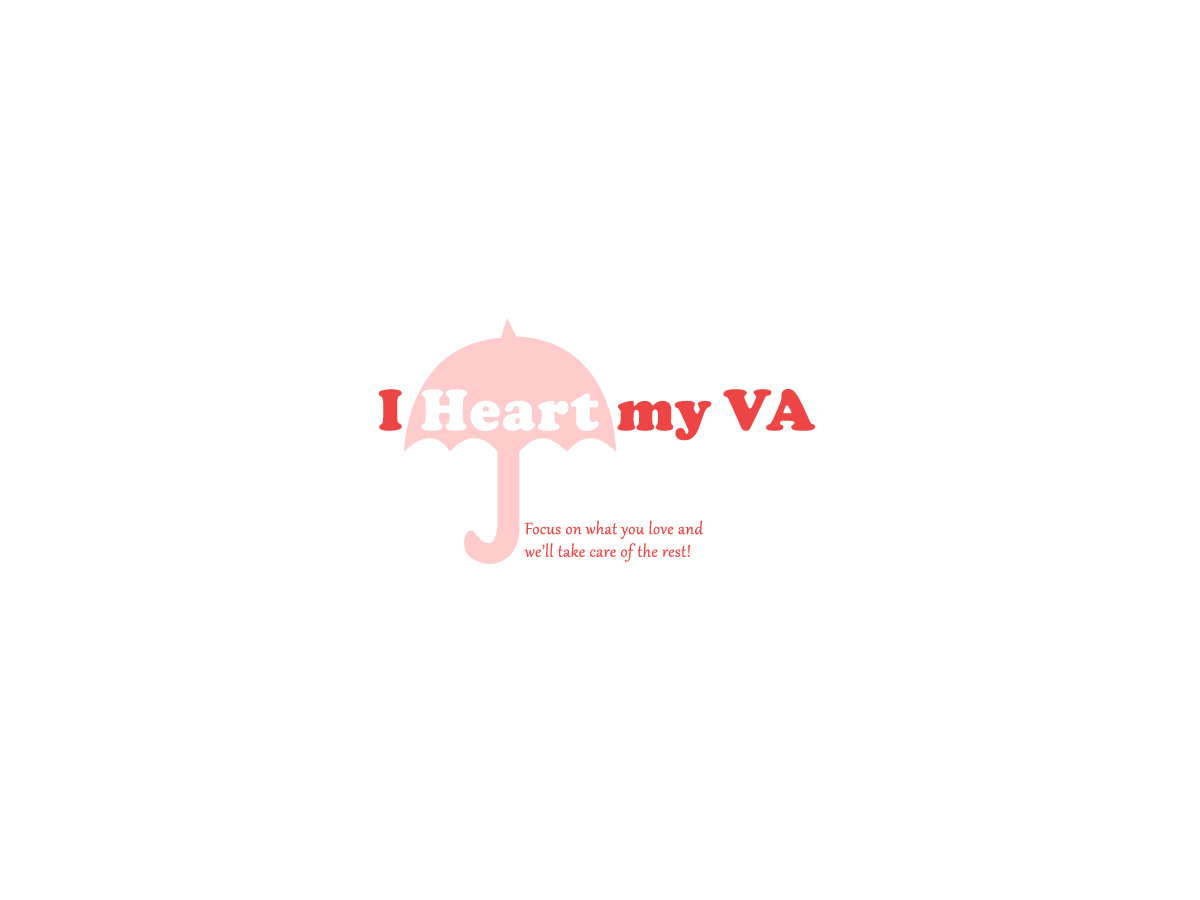Logo Design by Oh no for I Heart My VA | Design #68993