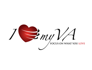 I Heart My VA – Focus on what you love, and we’ll take care of the rest! | Logo Design by WAkland
