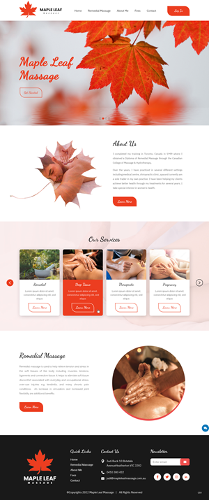 Wix Design by pb for this project | Design: #29430470