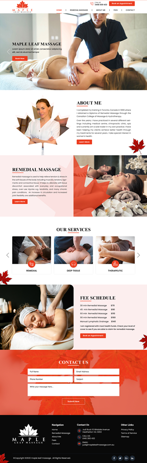 Wix Design by Titan Eagle for this project | Design: #29436229