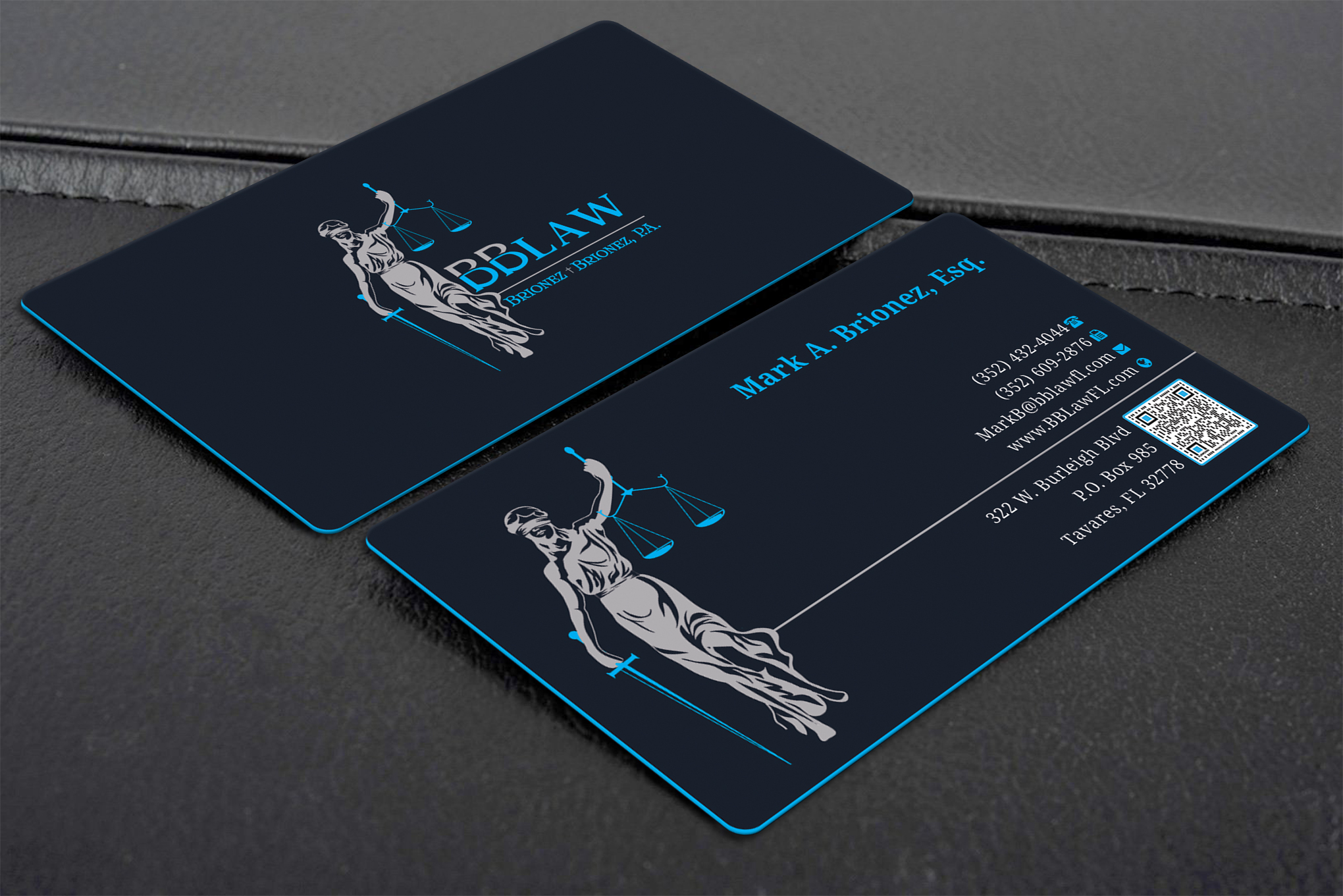 Diseño de Tarjeta de Presentación por Creative Moon Design para Brionez + Brionez, P.A. | Diseño #29436796