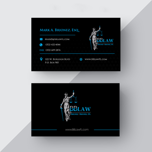 Business Card Design by X-DNA for Brionez + Brionez, P.A. | Design: #29429410