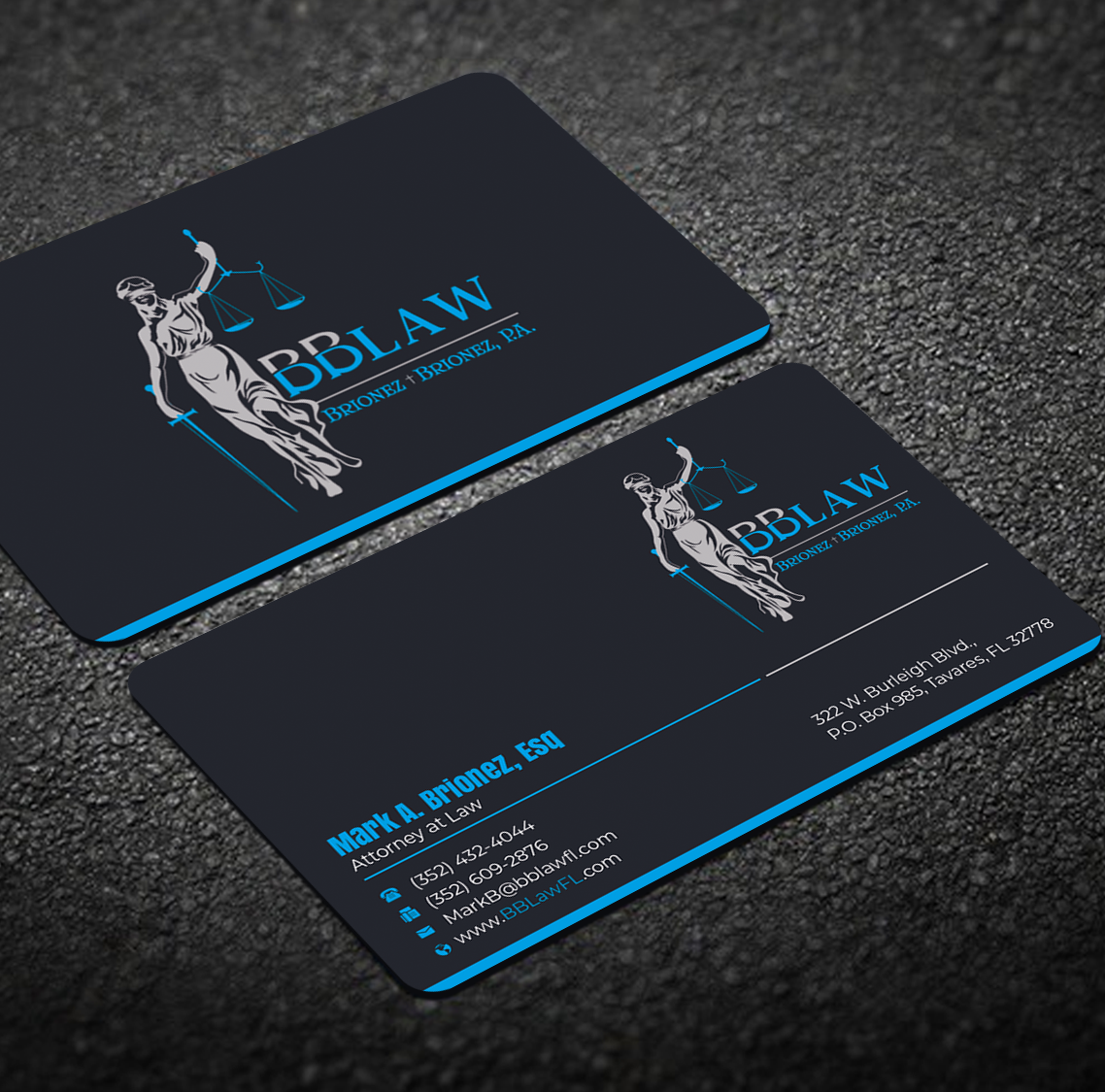 Diseño de Tarjeta de Presentación por Graphixpointt para Brionez + Brionez, P.A. | Diseño #29432100