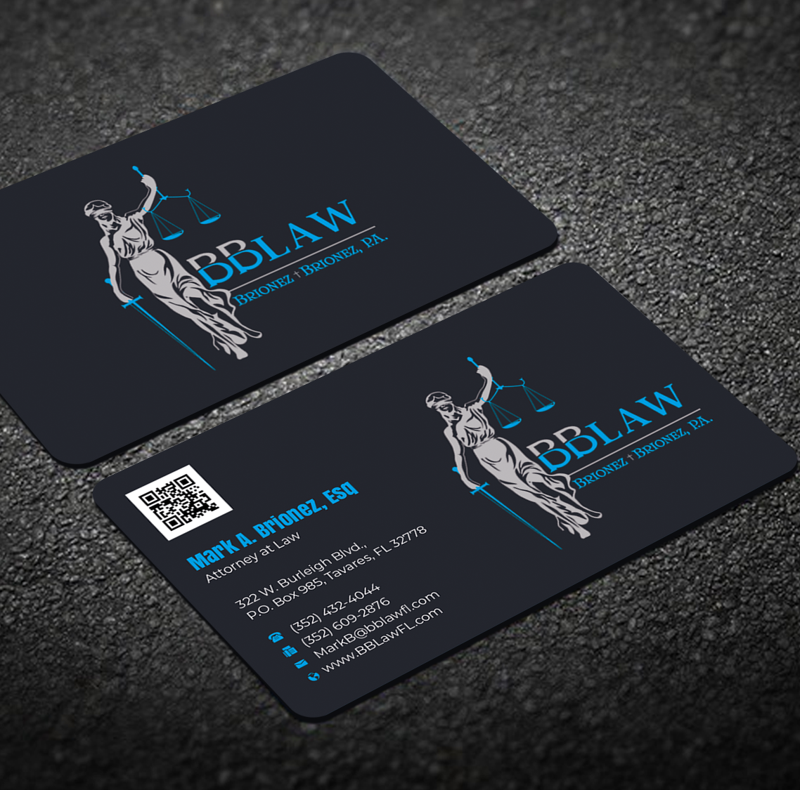Business Card Design by Graphixpointt for Brionez + Brionez, P.A. | Design #29432378