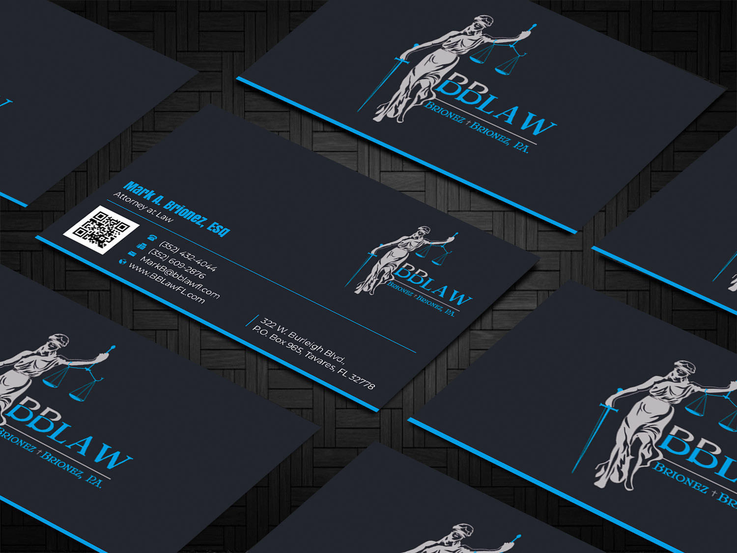 Business Card Design by Graphixpointt for Brionez + Brionez, P.A. | Design #29432380