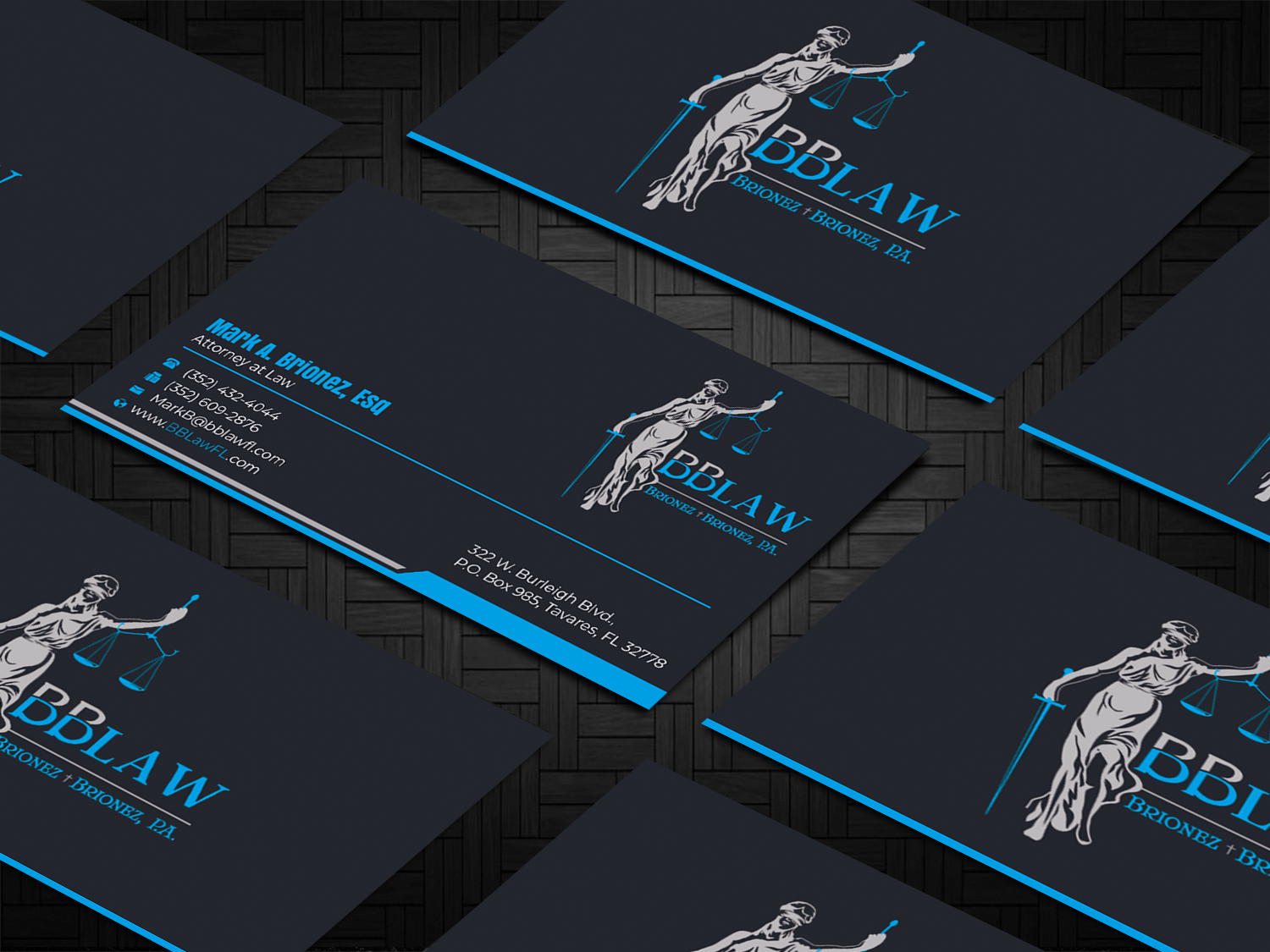Business Card Design by Graphixpointt for Brionez + Brionez, P.A. | Design #29432392
