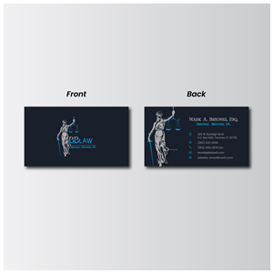 Diseño de Tarjeta de Presentación por Luthfi1 para Brionez + Brionez, P.A. | Diseño: #29436856