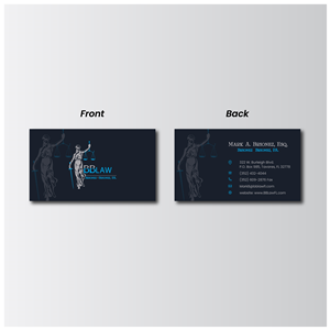 Business Card Design by Luthfi1 for Brionez + Brionez, P.A. | Design: #29436857