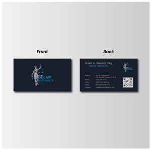 Business Card Design by Luthfi1 for Brionez + Brionez, P.A. | Design: #29436858