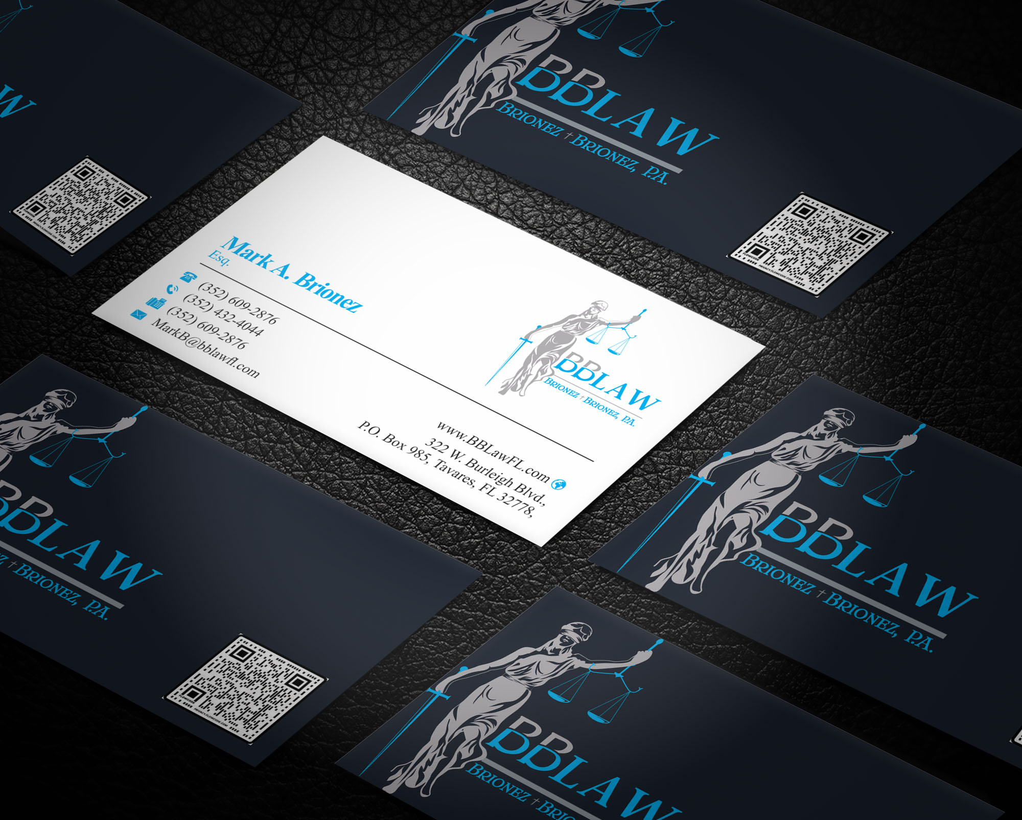 Business Card Design by jk_studio for Brionez + Brionez, P.A. | Design #29429584
