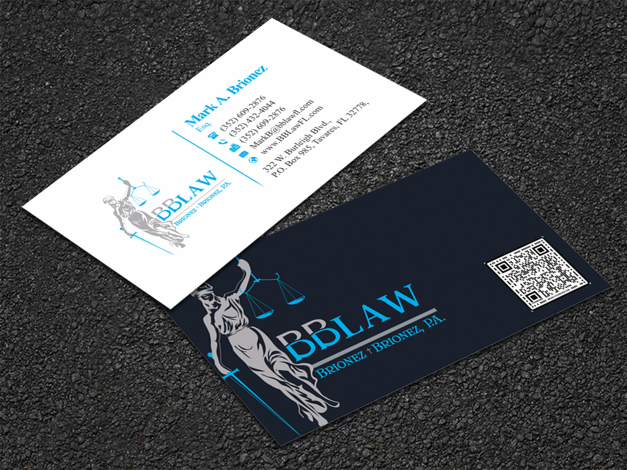 Diseño de Tarjeta de Presentación por jasmeen1975 para Brionez + Brionez, P.A. | Diseño #29429666