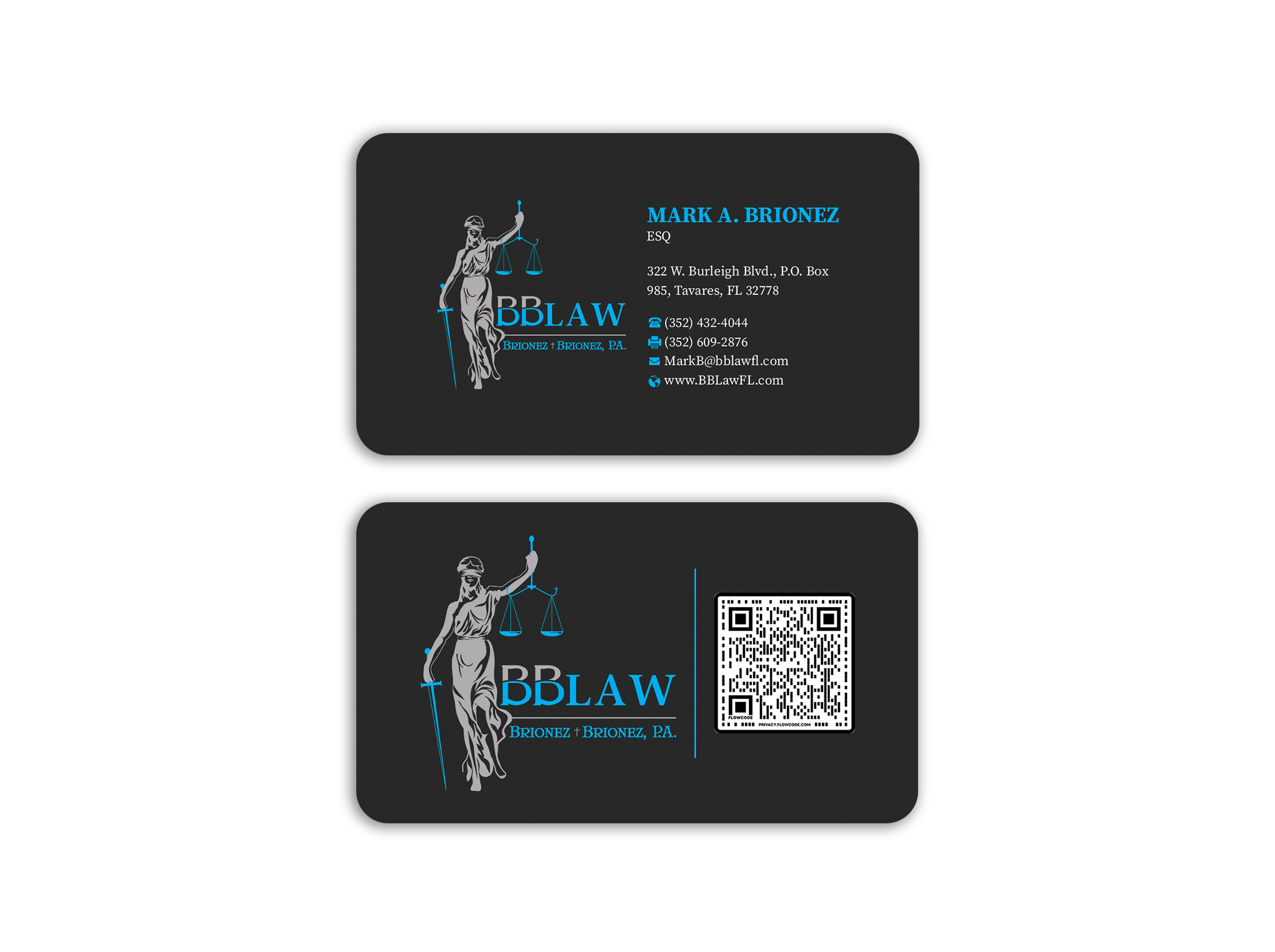 Business Card Design by Expert Bappy for Brionez + Brionez, P.A. | Design #29439422
