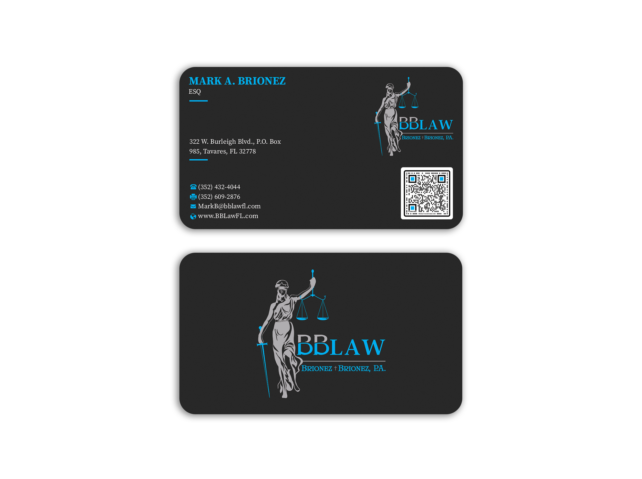 Business Card Design by Expert Bappy for Brionez + Brionez, P.A. | Design #29439430