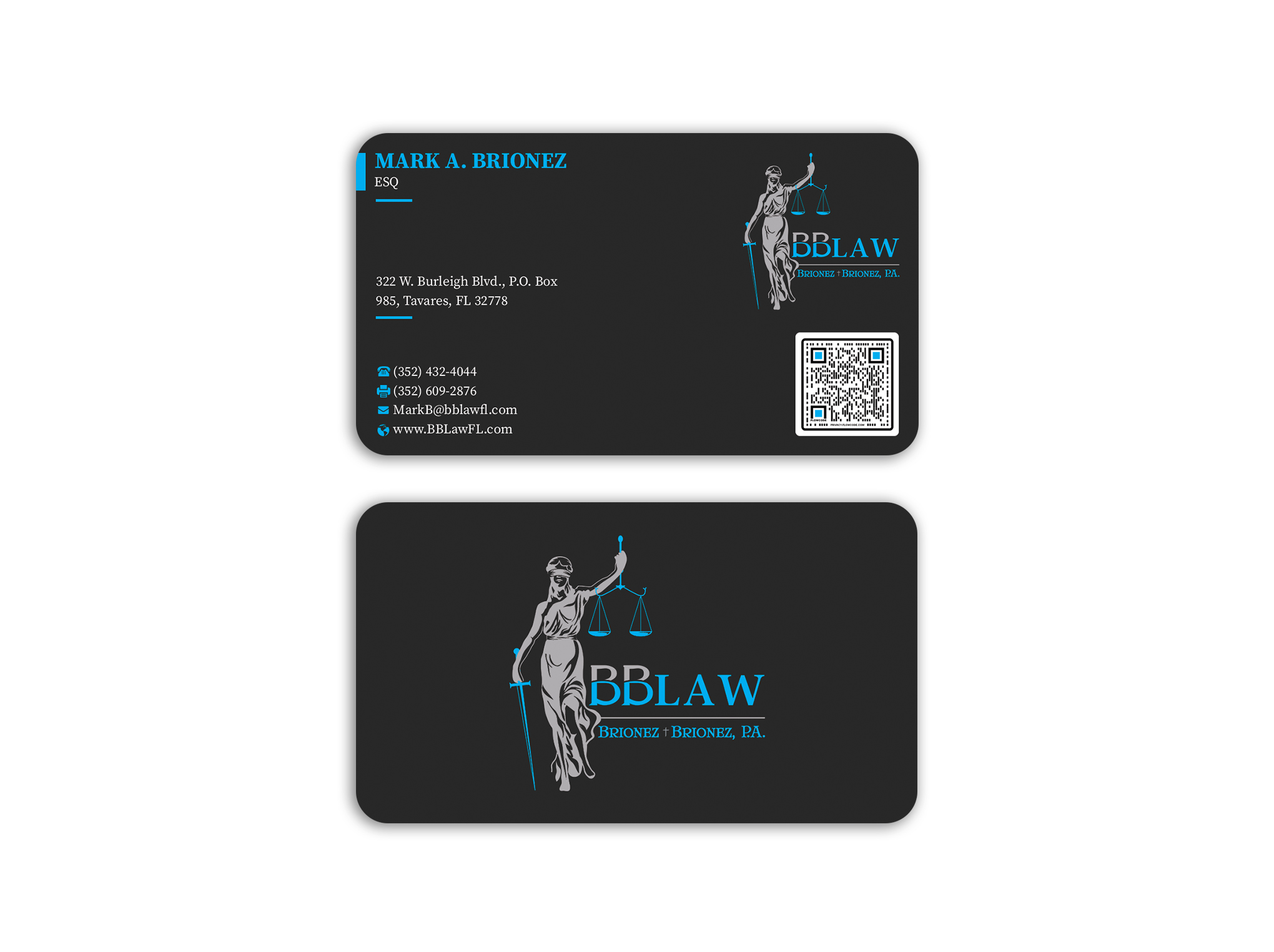 Diseño de Tarjeta de Presentación por Expert Bappy para Brionez + Brionez, P.A. | Diseño #29439431