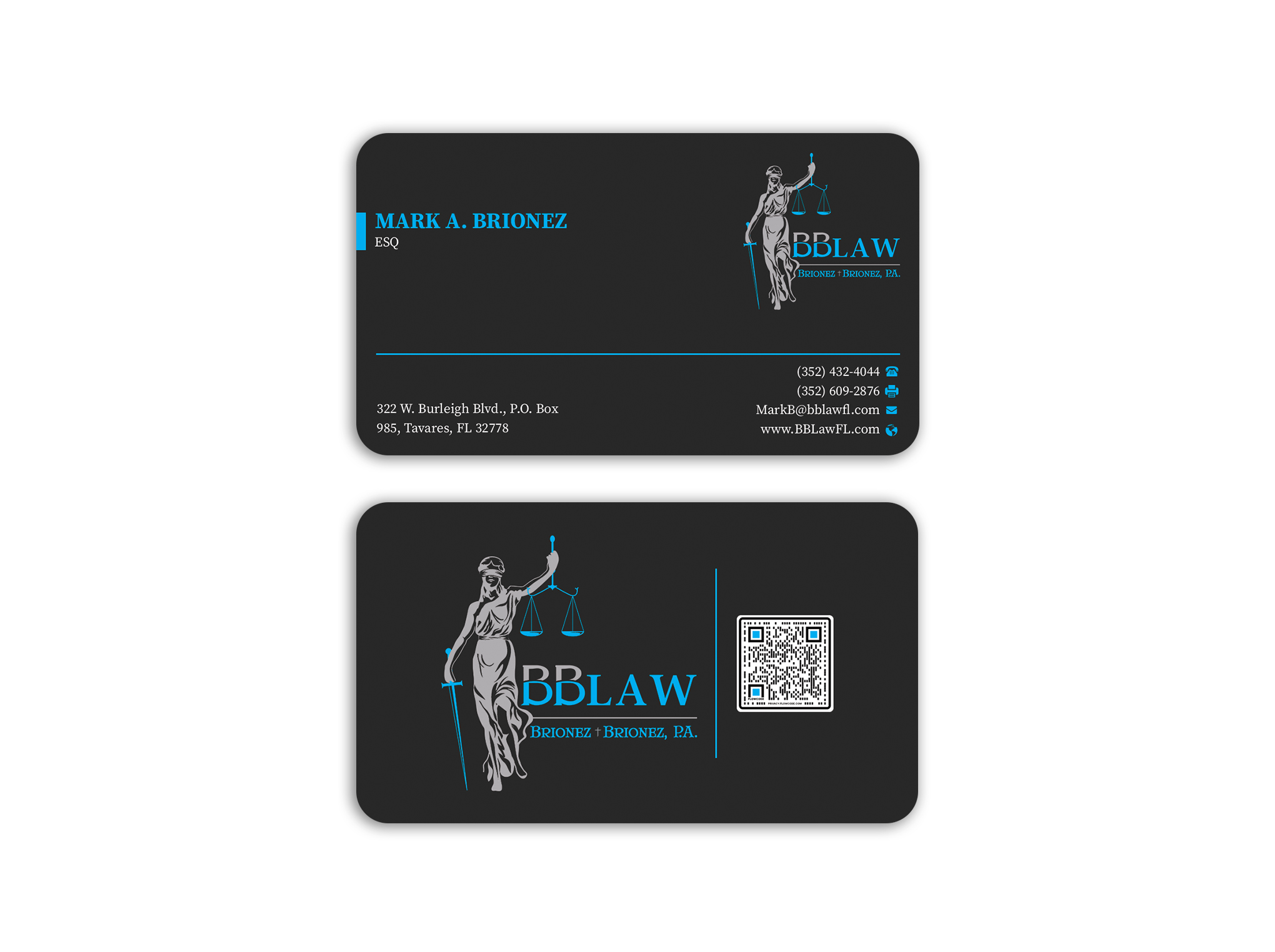 Diseño de Tarjeta de Presentación por Expert Bappy para Brionez + Brionez, P.A. | Diseño #29439436