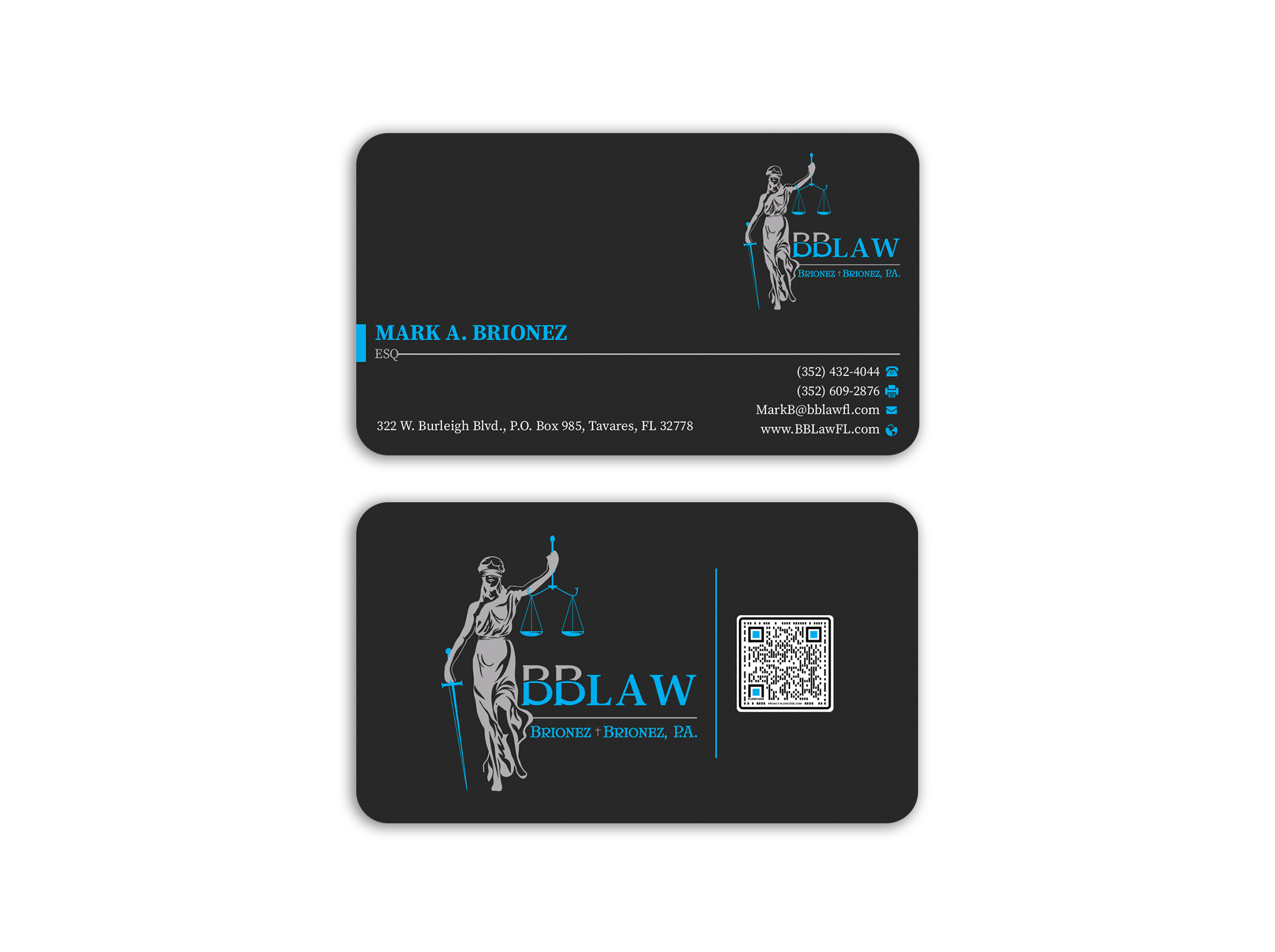 Diseño de Tarjeta de Presentación por Expert Bappy para Brionez + Brionez, P.A. | Diseño #29439438