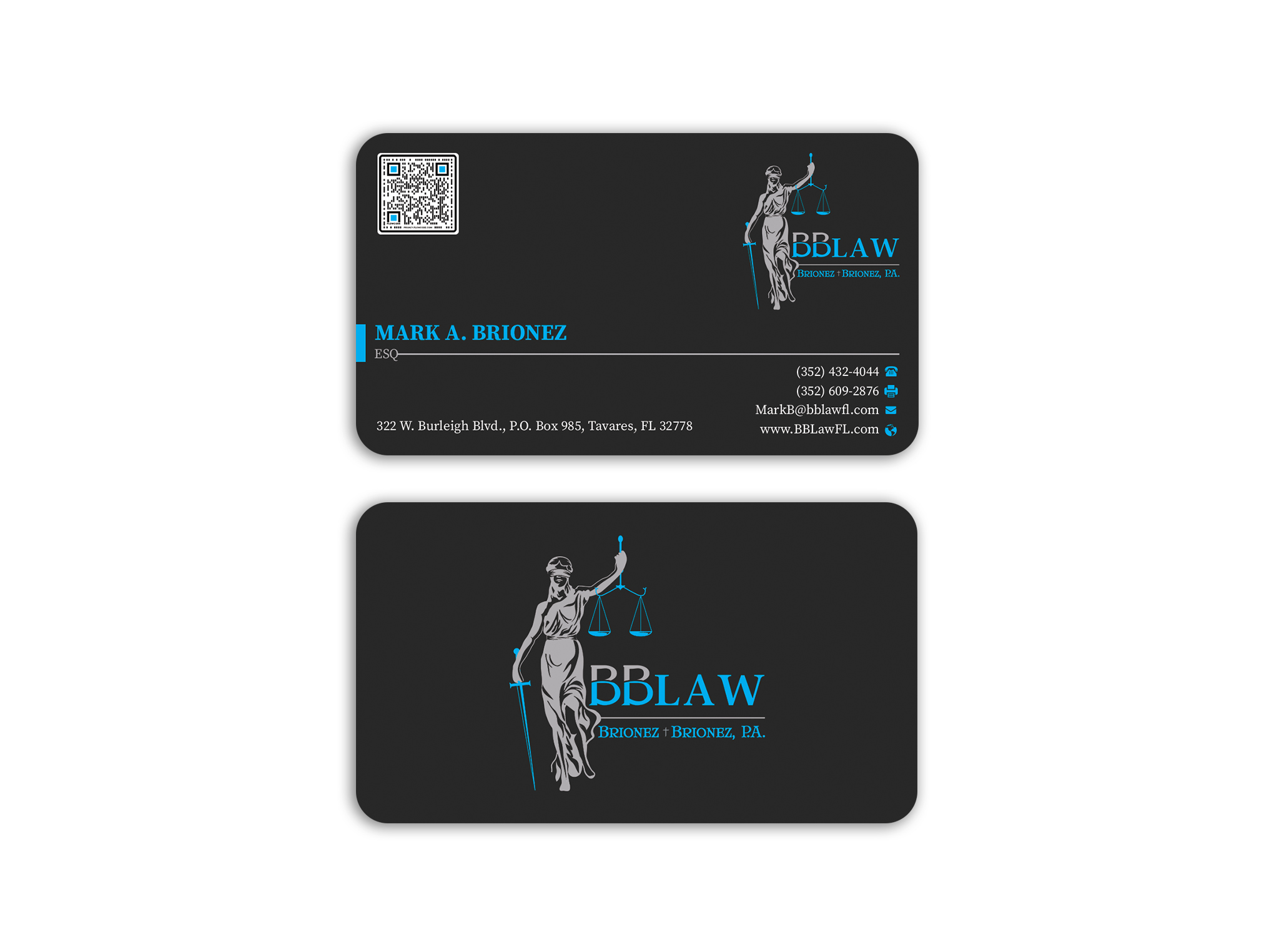 Diseño de Tarjeta de Presentación por Expert Bappy para Brionez + Brionez, P.A. | Diseño #29439443