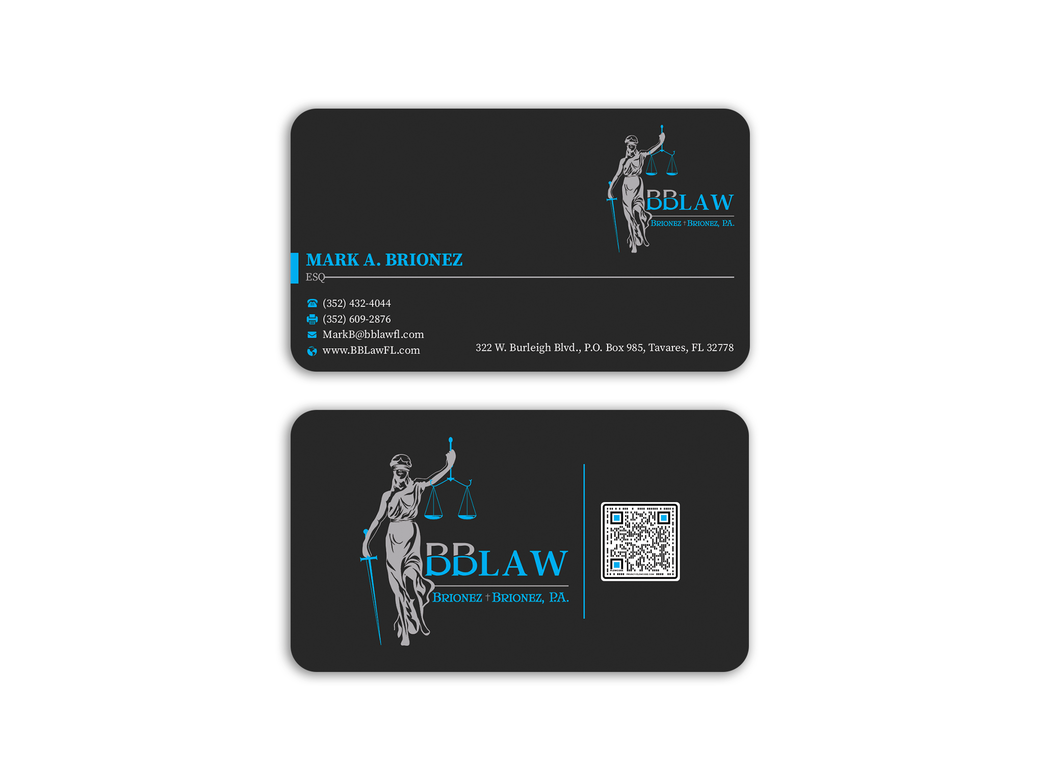Diseño de Tarjeta de Presentación por Expert Bappy para Brionez + Brionez, P.A. | Diseño #29439446