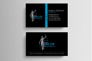 Visitenkarten-Design von  Artman für Brionez + Brionez, P.A. | Design: #29433510