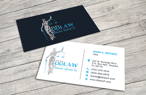 Business Card Design by Bobdesigns for Brionez + Brionez, P.A. | Design: #29431753