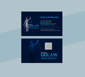 Professional law firm looking for new professional and eye-catching business card design | Design de Carte de Visite par Creations Box 2015