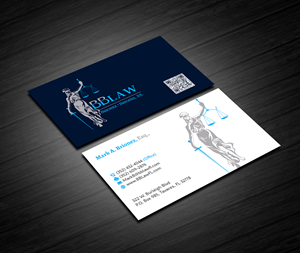 Business Card Design by Creations Box 2015 for Brionez + Brionez, P.A. | Design: #29432068