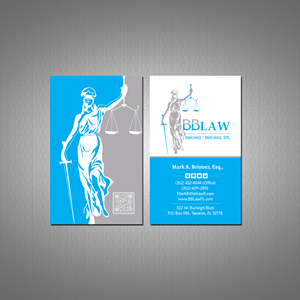 Business Card Design by Creations Box 2015 for Brionez + Brionez, P.A. | Design: #29434009