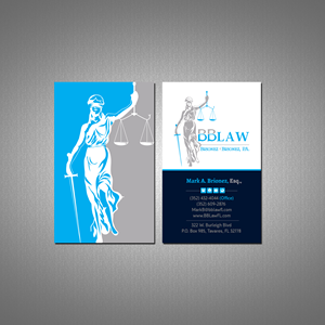 Business Card Design by Creations Box 2015 for Brionez + Brionez, P.A. | Design: #29434011