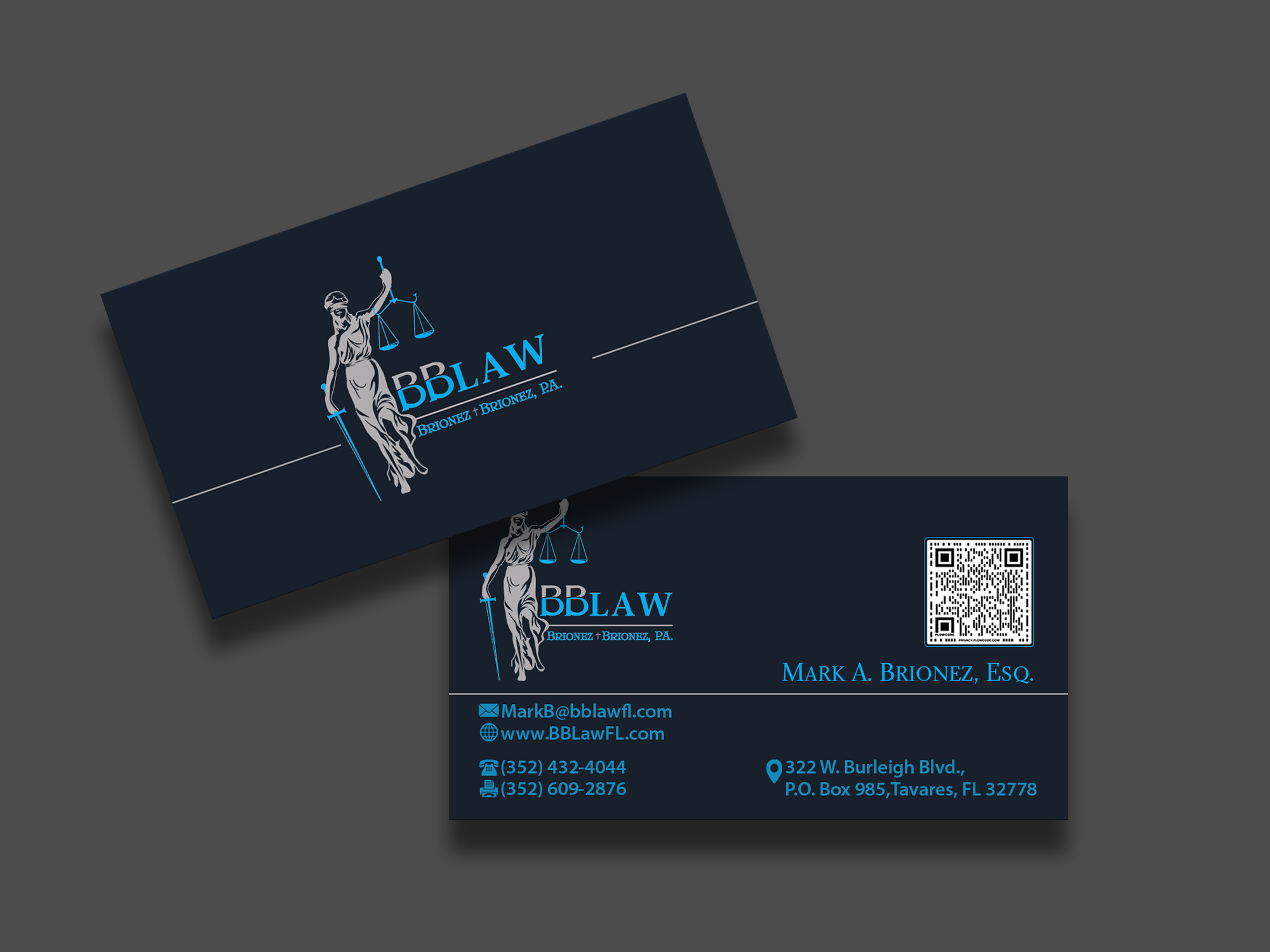 Business Card Design by Edirisingha for Brionez + Brionez, P.A. | Design #29434833