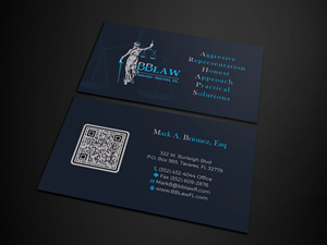 Diseño de Tarjeta de Presentación por Tripti Ranjan Gain para Brionez + Brionez, P.A. | Diseño: #29434426